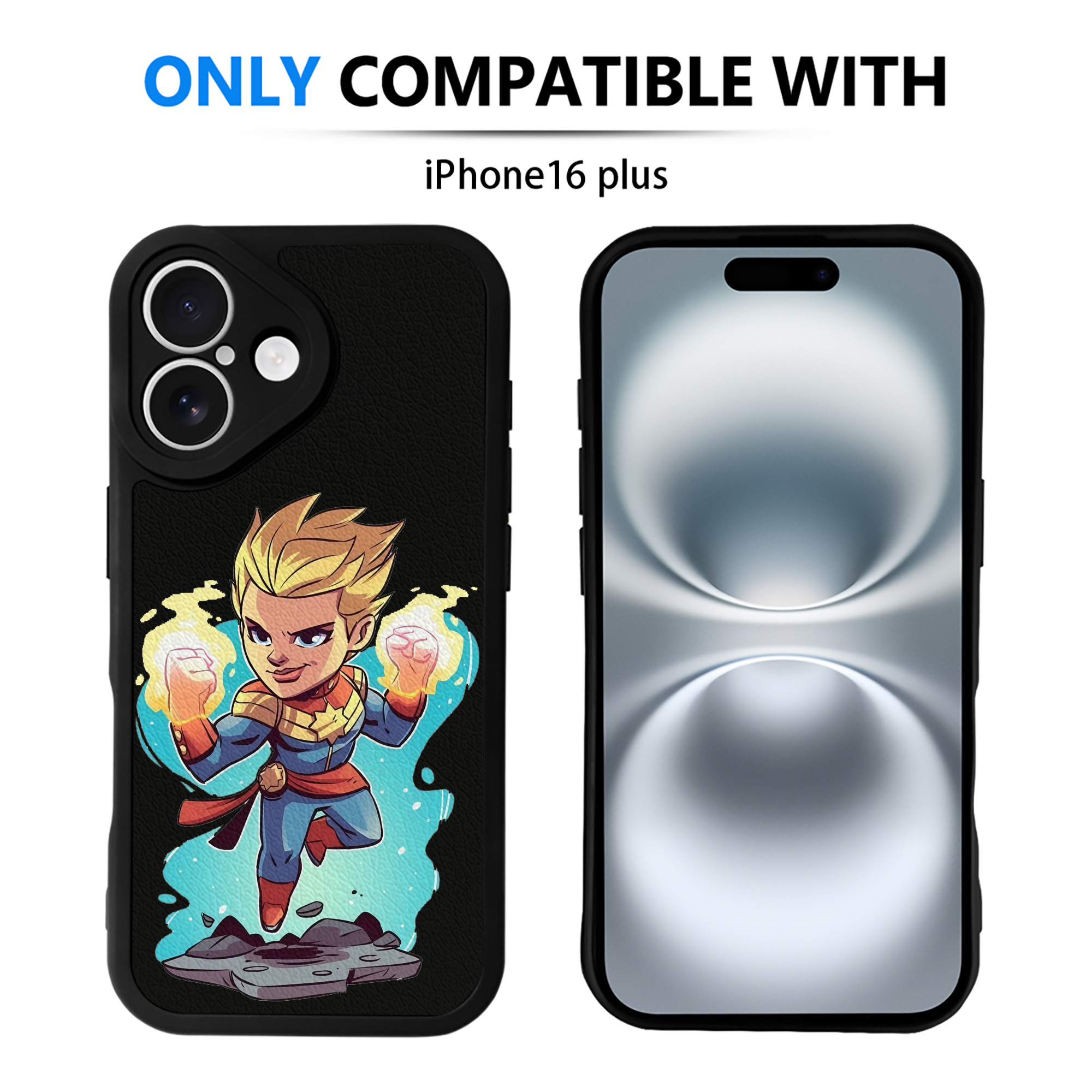 （画像用） アベンジャーズ The Avengers 【iPhone 16シリーズ対応】シリコンスマホケース（レザー調） 材質：シリコン